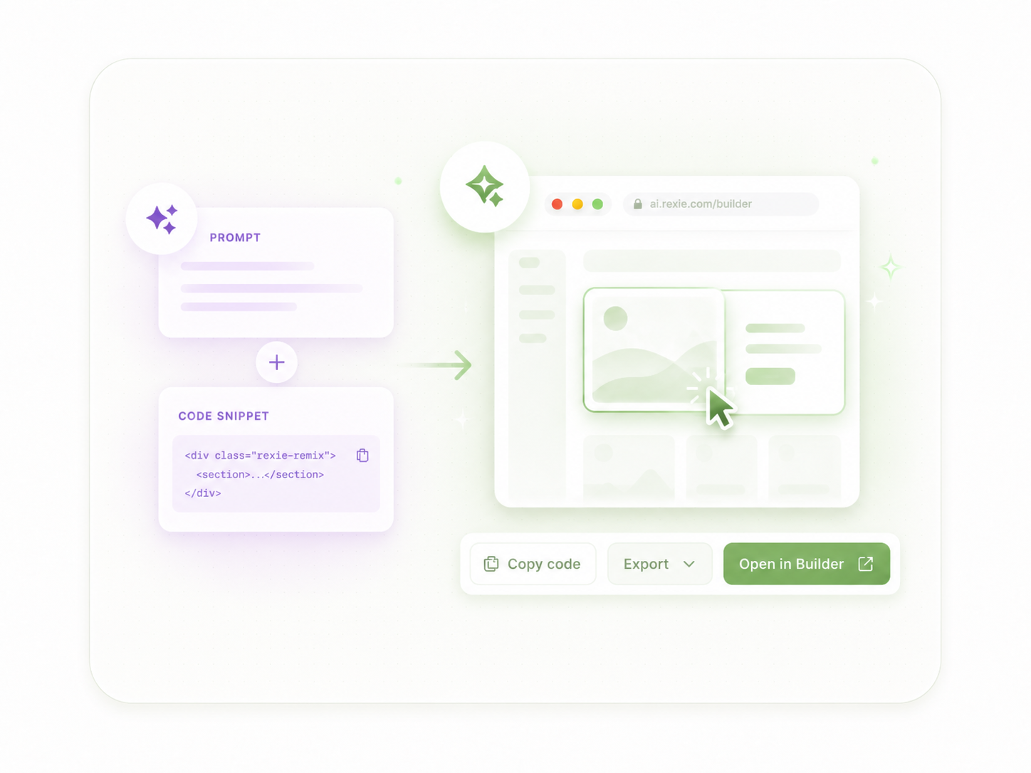 Take it into your AI builder